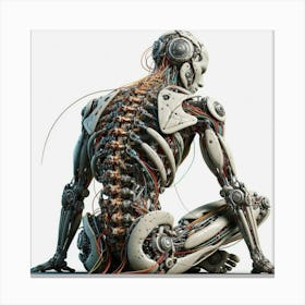 Humanoid Robot 3 Canvas Print