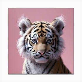 Tiger Cub 9 Canvas Print