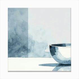 Bowl On A Table Canvas Print