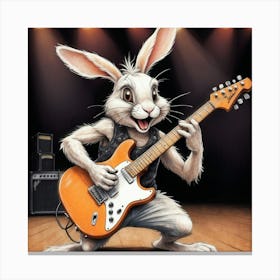 Bunny Rocker 12 Canvas Print