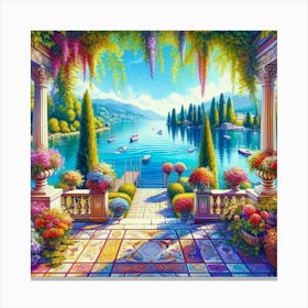 Giovanni'S Garden Canvas Print