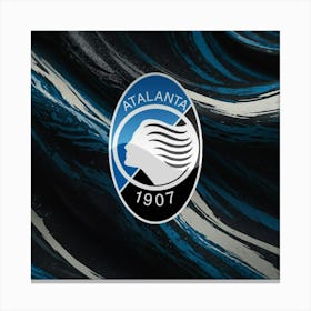 Atalanta BC Logo Wall Art 10 Canvas Print