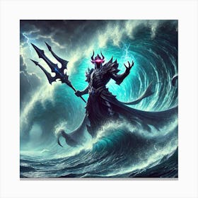 Lord Abyssion Tidal Smash Canvas Print