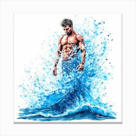 Mermaid Canvas Print