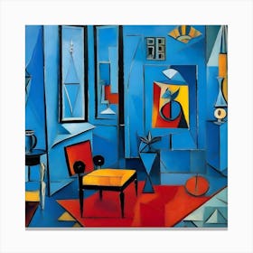 Blue Room 2 Canvas Print