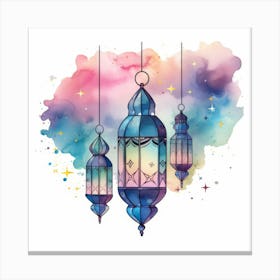 Islamic Lanterns 6 Canvas Print