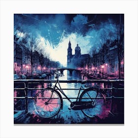 Cycling 3 Canvas Print