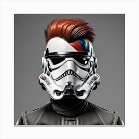 Stormtrooper ziggy stardust Canvas Print
