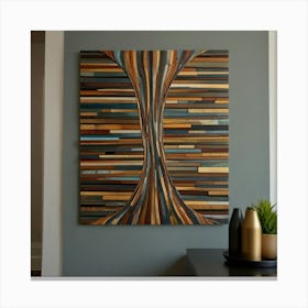 Wood Wall Art Canvas Print