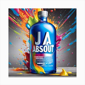 Ja Absolut Canvas Print