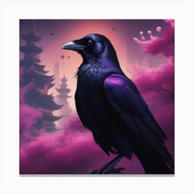 Raven 2 Canvas Print