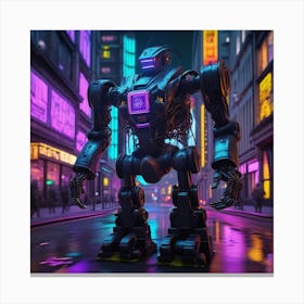 Futuristic Robot 40 Canvas Print