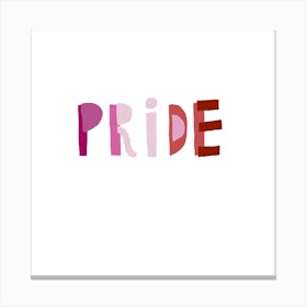 Lesbian Pride Canvas Print