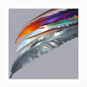 Feathers 6 Canvas Print