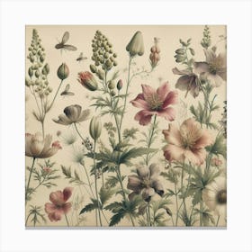 Wild Flowers Canvas Print