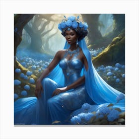 Blue Fairy Canvas Print