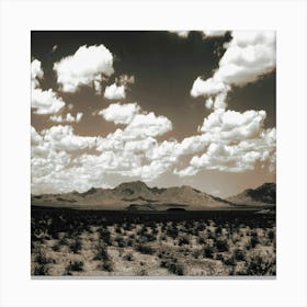 Between Heaven And Earth Nevada Canvas Print