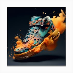 Nike Air Force 1 13 Canvas Print