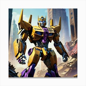 Albedobase Xl Transformers 3 Canvas Print