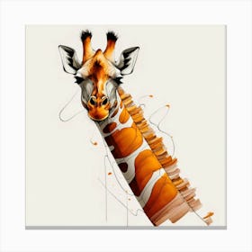 Giraffe 4 Canvas Print