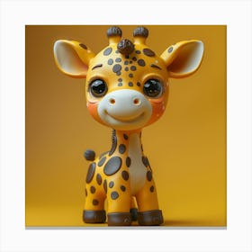 Giraffe 96 Canvas Print