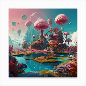 Default Surreal Dreamscape Create A Surreal Dreamscape Featuri 0 Canvas Print