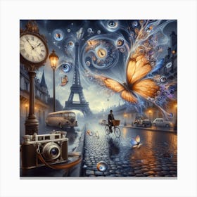 Inspired by the Surreal Symphony of Salvador Dalí Canvas Print