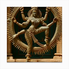 Hindu Goddess 2 Canvas Print