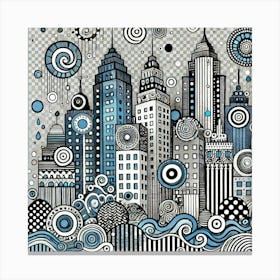 Nyc Skyline Canvas Print