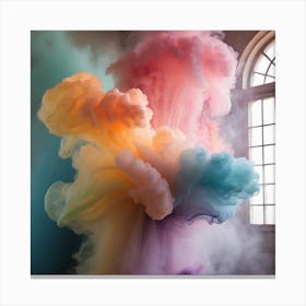 Smoke Canvas Print