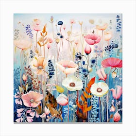 Beautiful floral composition 1 Canvas Print