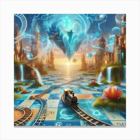 Games #12 by Cam Views Canvas Print