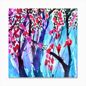 Blossoming Trees Canvas Print