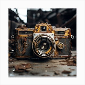 Old Camera Canvas Print