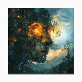 Dark Forest Canvas Print