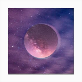 Moon In The Sky Canvas Print