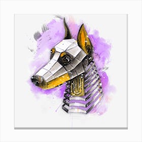 Robot Dog Canvas Print