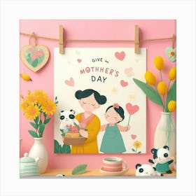 Mother'S Day Canvas Print