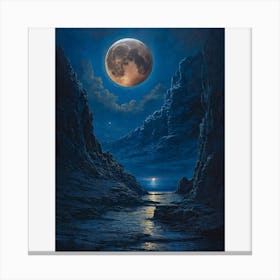 Full Moon Canvas Print