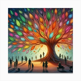 Tree Of Life 7 Canvas Print