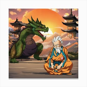 Dragon Ball Z 62 Canvas Print