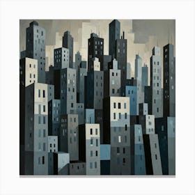 Cityscape 15 Canvas Print