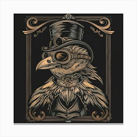 Steampunk Eagle Canvas Print Canvas Print