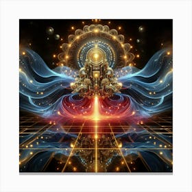 Quantum Travel 1 Canvas Print