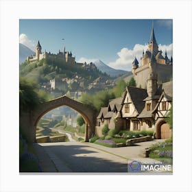 Fantasy Land Canvas Print