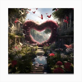 Surreal Love Garden By Csaba Fikker 23 Canvas Print