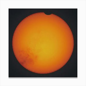 Eclipse Of The Sun Canvas Print