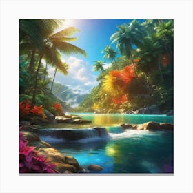 Tropical Paradise 11 Canvas Print