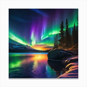 Aurora Borealis 35 Canvas Print