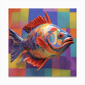 Just another fish Canvas Print
